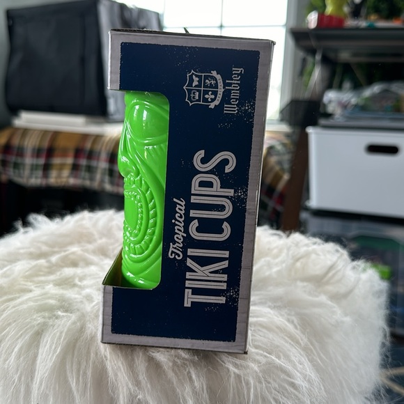 Tropical Tiki Cups 16oz set of 4 - Picture 2 of 3